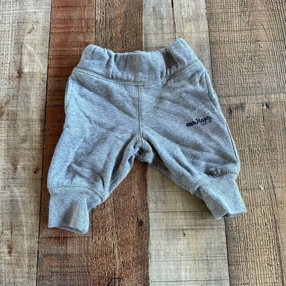 OshKosh B'gosh baby boys sweat pants joggers in gray -3M